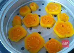 Illustration of how to make bean paste and sweet potato glutinous rice cakes 3