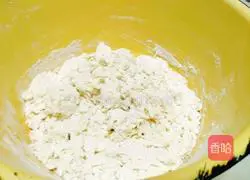 Illustration of how to make large dumplings with vegetarian filling 2