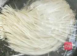 Fried Illustration of how to make noodles 1