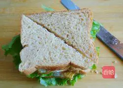 Illustration of how to make a sandwich 9