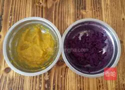 Illustration of how to make slipper steamed buns for couples 3