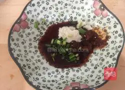 Illustration of how to make soybean paste noodles 2