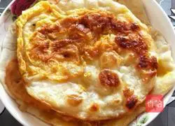 Illustration of home-style egg-filled pancakes 14