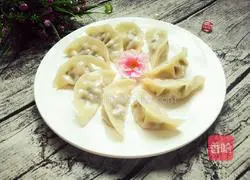 Illustration of how to make carrot stuffed dumplings 9