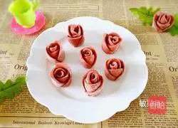 Illustration of how to make rose steamed buns 13