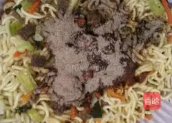 Illustration of how to make dry noodles 5