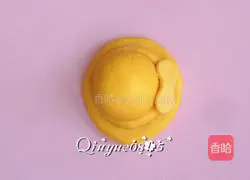 Illustration of how to make hat steamed buns 9
