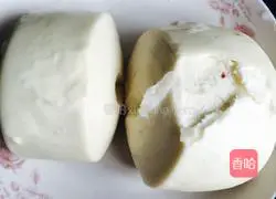 Illustration of how to make pan-fried steamed buns 1
