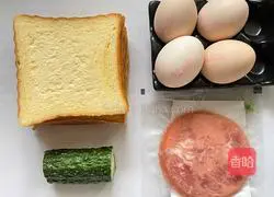 Hot Pressed Egg Sandwich Recipe Illustration 1
