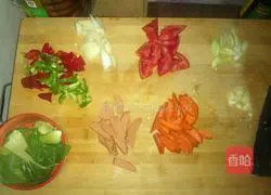 Fried noodles Practice illustration 4