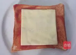 Egg and ham sandwich Illustration of how to do it 4