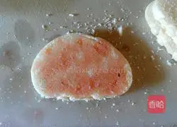 Illustration of how to make golden jam steamed buns 3