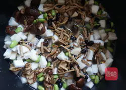 Tomato multigrain mushroom stew Illustration of how to make rice 5