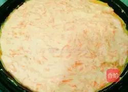 Illustration of how to make carrot egg pancake 5