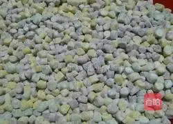 Illustration of how to make colorful glutinous rice balls 3