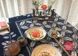 Illustration of how to make salmon and egg fried rice 3