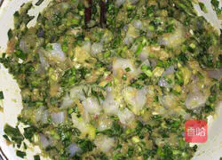 Illustration of how to make shrimp waist wontons 5