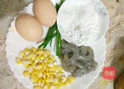 Illustration of how to make fried shrimp cakes 2