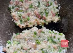 Illustration of how to make lean meat rice cakes 6
