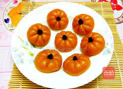 Steamed Pumpkin Cake Illustration 10