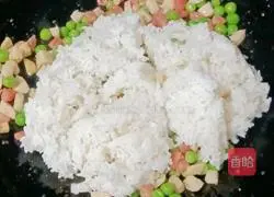 Meatballs, Ham Fried Rice Recipe Illustration 8