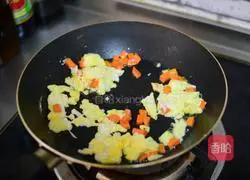 Cucumber and Egg Fried Rice Recipe Illustration 6