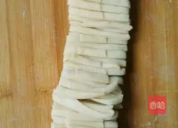 Illustration of handmade noodles 11