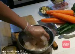 Illustration of how to make fried rice with fish fillet in sauce 2