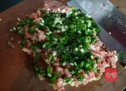 Illustration of how to make pork and mushroom dumplings 5