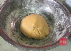 Illustration of how to make pumpkin steamed buns 3