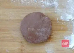 Illustration of how to make glutinous two-color sandwich cake 11