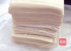 Illustration of how to make pork wontons 6