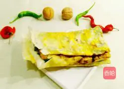 Illustration of how to make red pepper pancakes 19