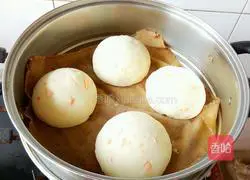 Illustration of making bean dregs and carrot steamed buns 10