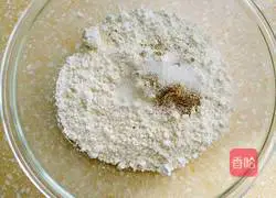 Illustration of how to make bacon flatbread 3