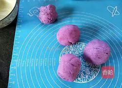 Purple sweet potato glutinous rice balls recipe 6