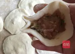 Illustration of how to make wheat buns (beef and radish stuffing) 8