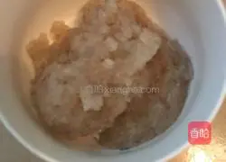 Illustration of how to make shrimp paste and lotus root cake 3