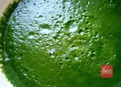 Illustration of how to make spinach steamed buns 3