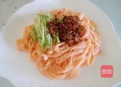 Illustration of how to make colorful noodles 13