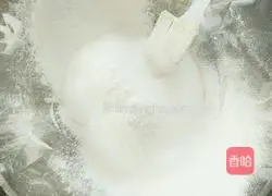 Peach Crisp Cake (Lard Version) Recipe Illustration 4