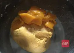 Pumpkin glutinous rice balls recipe 4