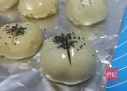 Illustration of making bean paste cake 14