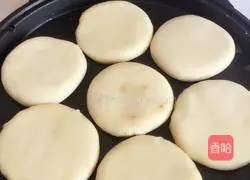 Illustration of making red bean paste and fried sesame cakes 15