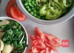 Illustration of how to make fried noodles 1