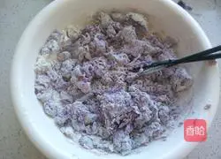 Illustration of how to make purple sweet potato buns 5