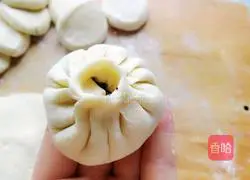 Illustration of how to make purslane and pigskin buns 11