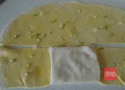 Soy sauce scallion pancake Illustration of how to do it 7