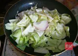 Korean spicy sauce fried noodles recipe 4