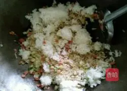 Illustration of home-style egg fried rice 5